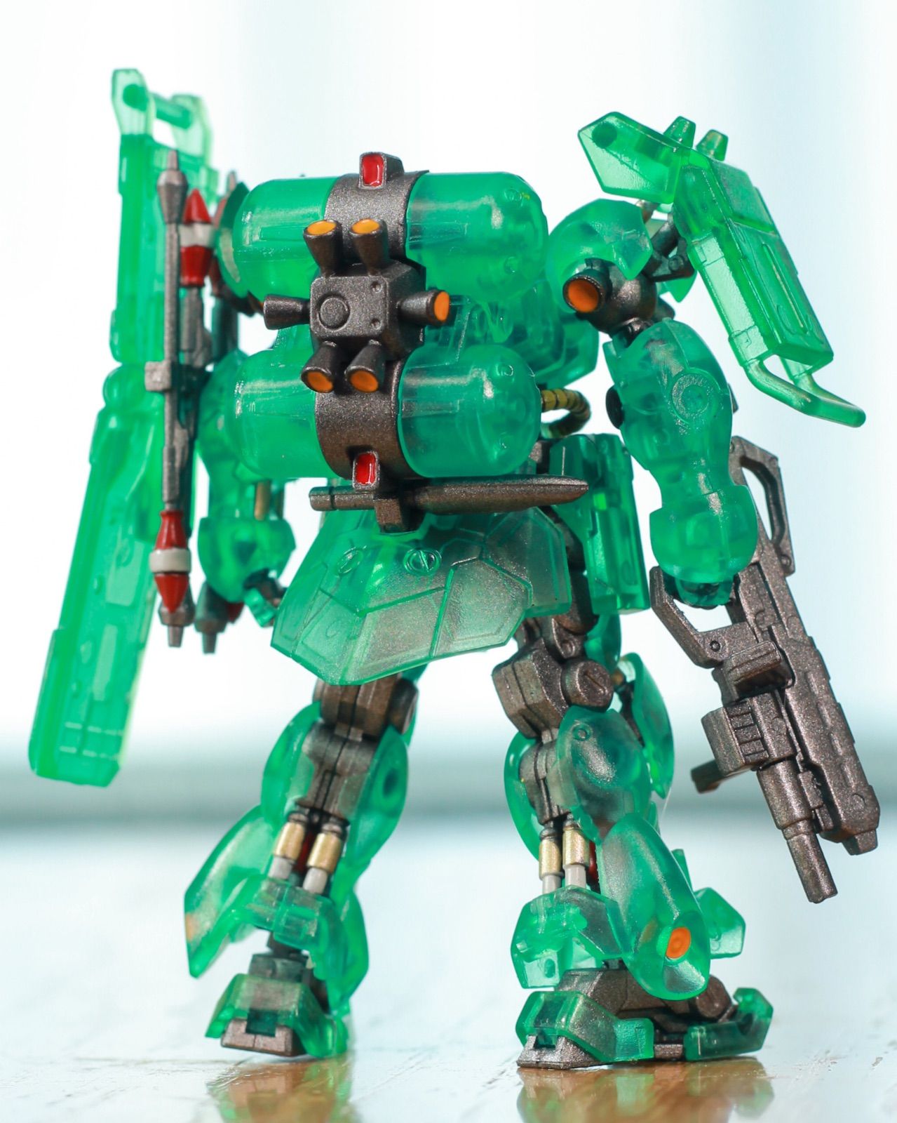 ガンダム アーティファクト 第6弾 ギラ・ドーガ（クリア）塗装完成品