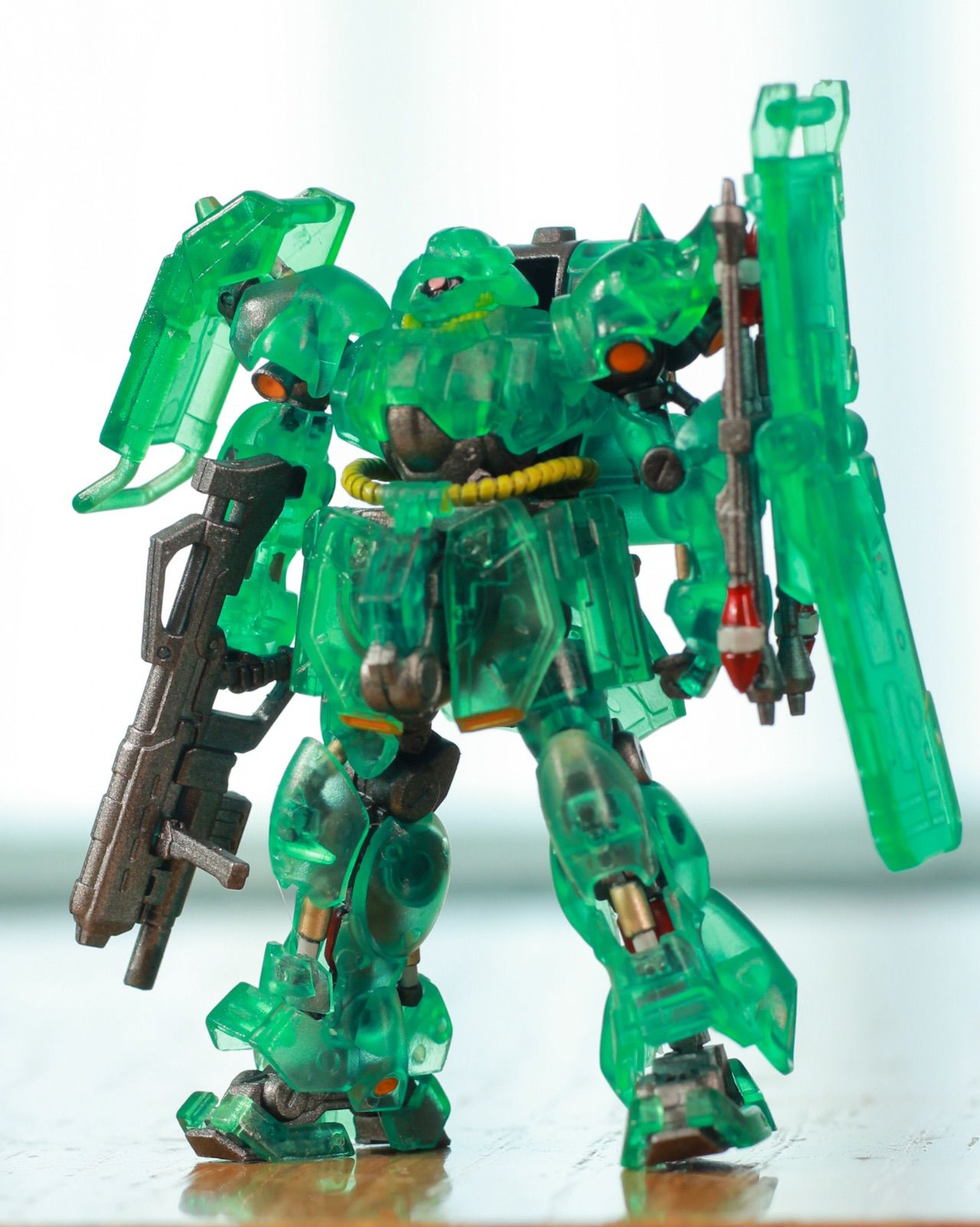 ガンダム アーティファクト 第6弾 ギラ・ドーガ（クリア）塗装完成品