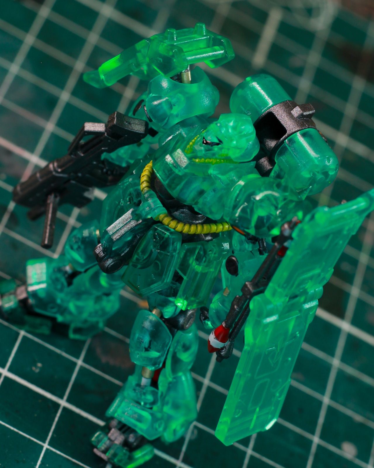 ガンダム アーティファクト 第6弾 ギラ・ドーガ（クリア）塗装完成品