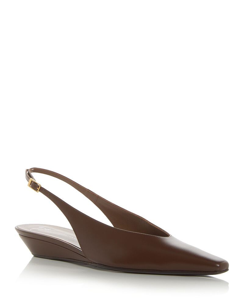 ジュゼッペザノッティ レディース シューズ パンプス Giuseppe Zanotti Womens Virginia Wedge Slingback Pumps Hot Brown ブラウン