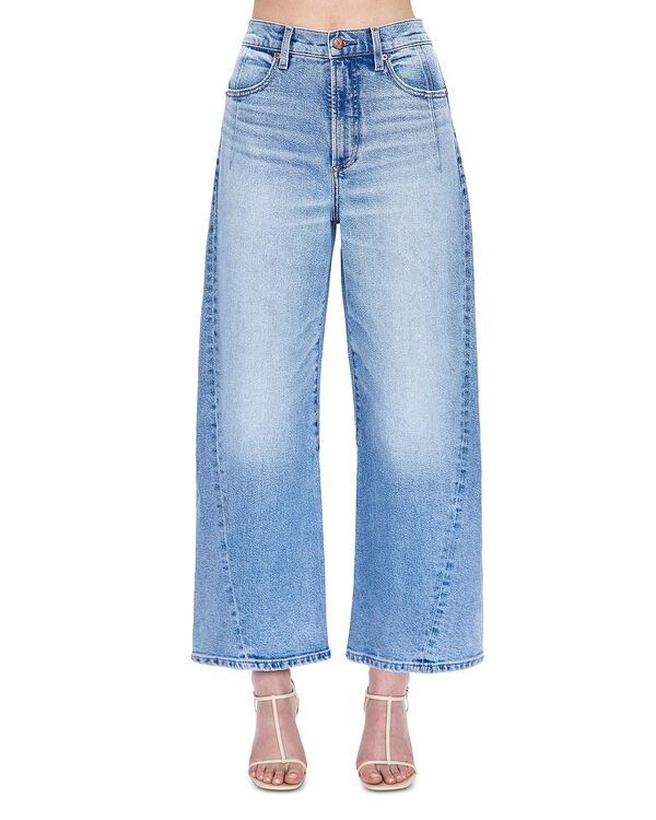 ピストーラ レディース ボトムス デニムパンツ アンクル ジーンズ Pistola Kyrankle High Rise Bowed Leg Jeans in Terrace
