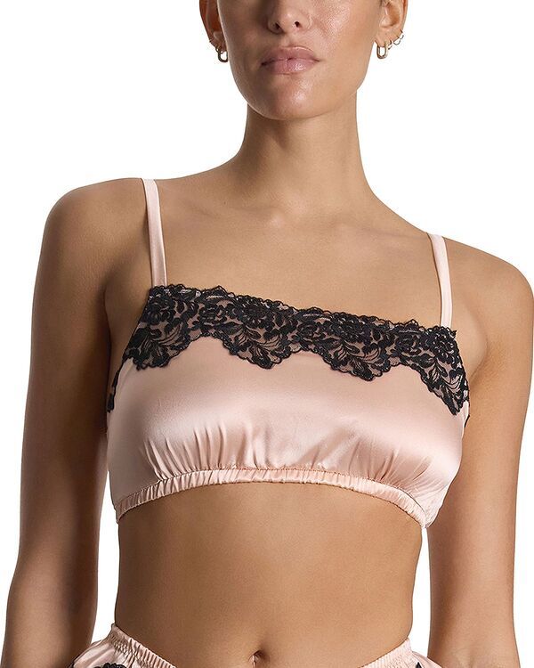 ハンキーパンキー レディース アンダーウェア ブラジャー Hanky Panky x Lexi Wood Victoria Bralette Lexi BlushBlack ブラック