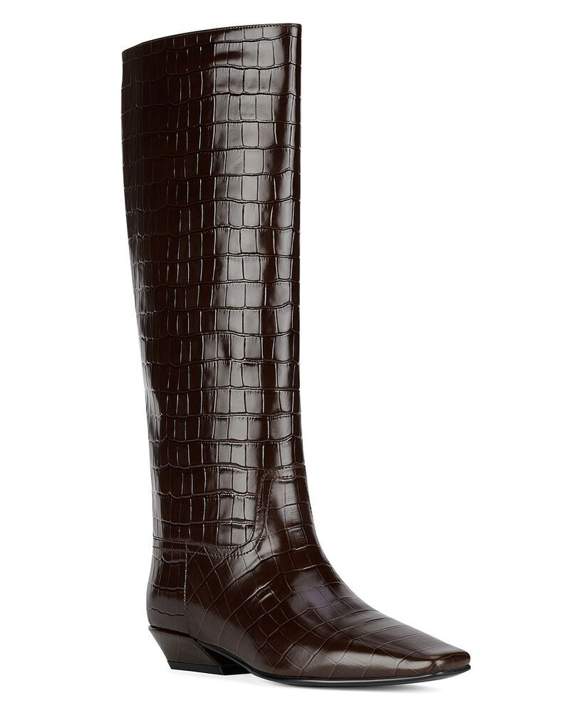 ジェフリー キャンベル レディース シューズ ブーツ・レインブーツ Jeffrey Campbell Womens Passo Knee High Boots Brown Crocodile ブラウン