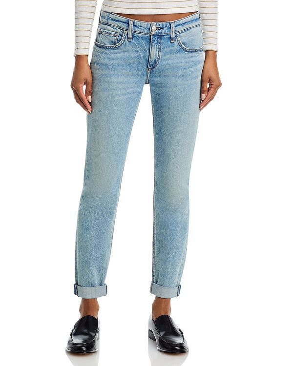 ラグアンドボーン レディース ボトムス デニムパンツ ローライズ ジーンズ rag bone Dre Low Rise Slim Jeans in Daphne