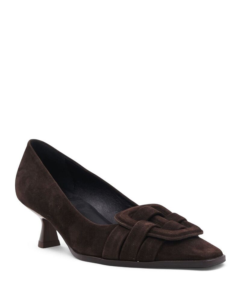 アクアタリア レディース シューズ パンプス Aquatalia Womens Aloha Pumps Espresso Suede