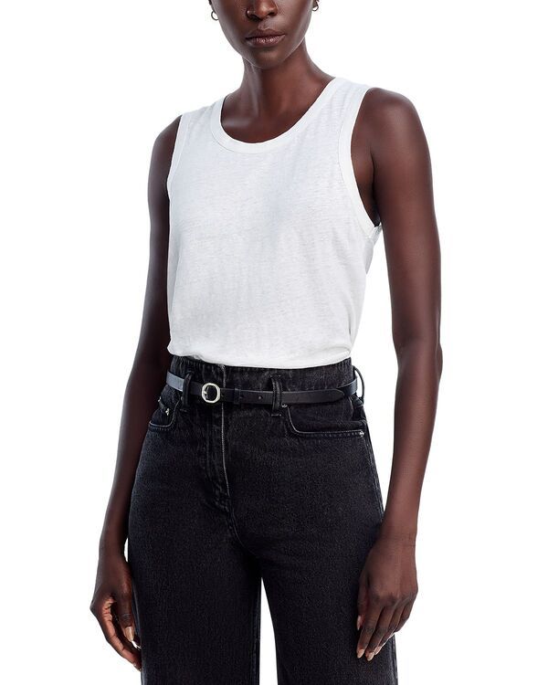 マジェスティック レディース トップス タンクトップ クルーネック Majestic Filatures Crewneck Tank Top Blanc