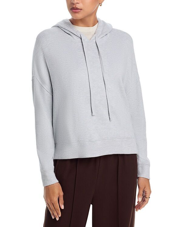 レイルズ レディース アウター パーカー・スウェット Rails Nico Long Sleeve Hoodie Heather Gray Brushed グレー