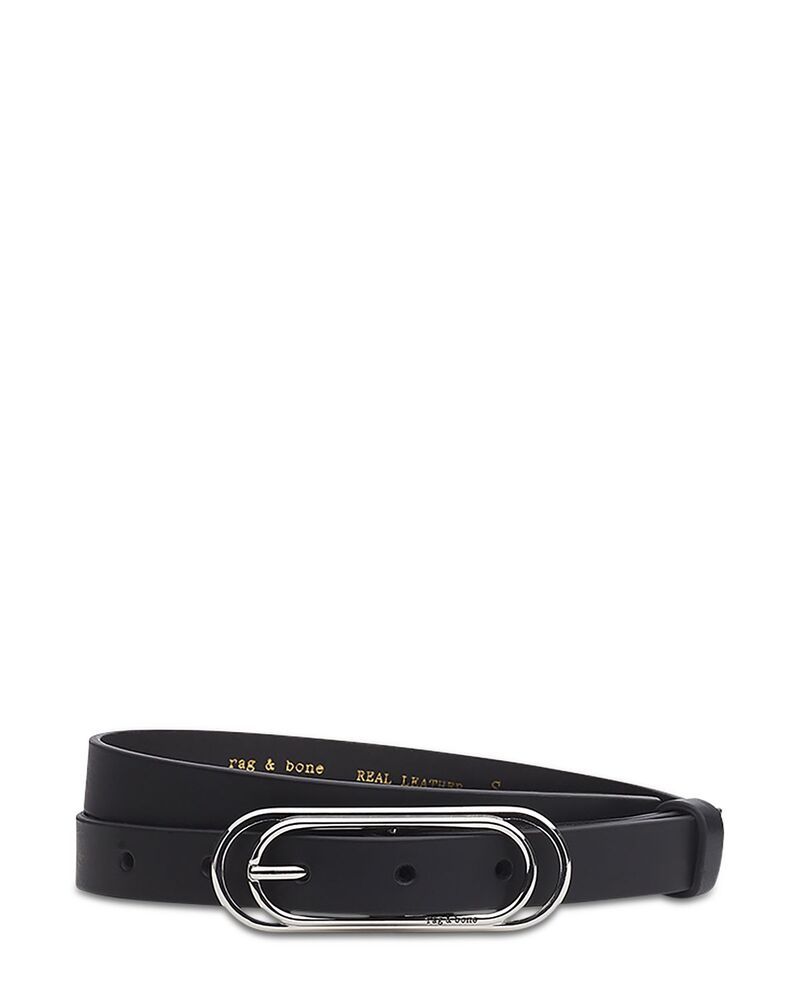 ラグアンドボーン レディース アクセサリー ベルト rag bone Womens Duo Rounded Rebound Belt Black ブラック