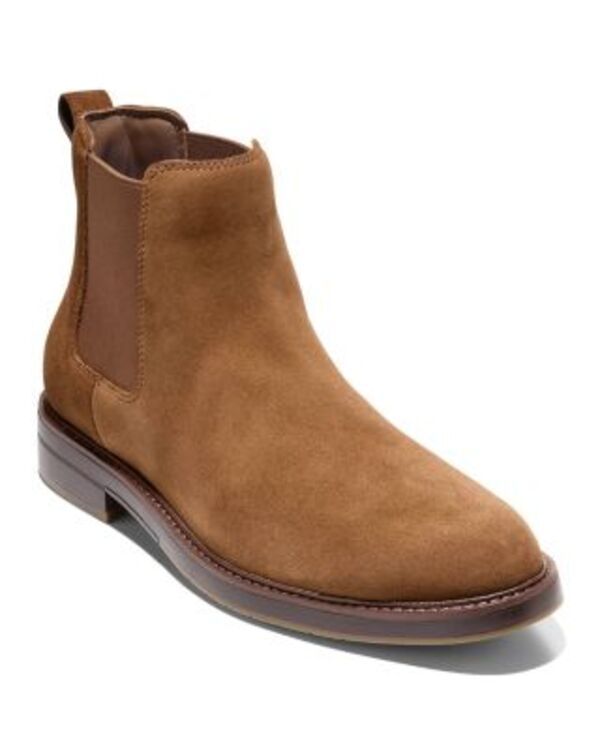 コールハーン メンズ シューズ ブーツ・レインブーツ チェルシーブーツ チェルシー Cole Haan Mens Judson Grand Chelsea Bootspiced Brown ブラウン