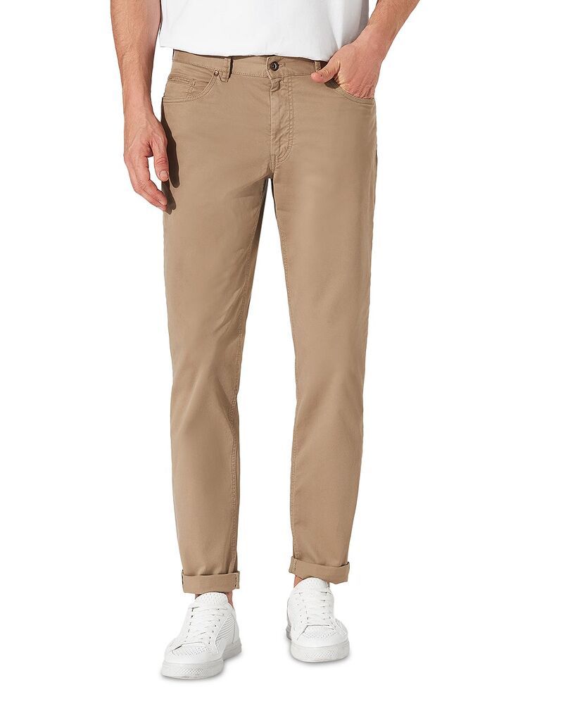 ヒルティル メンズ ボトムス カジュアルパンツ コットン HILTL Dude 5Pocket Essential Cotton Pants Beige ベージュ