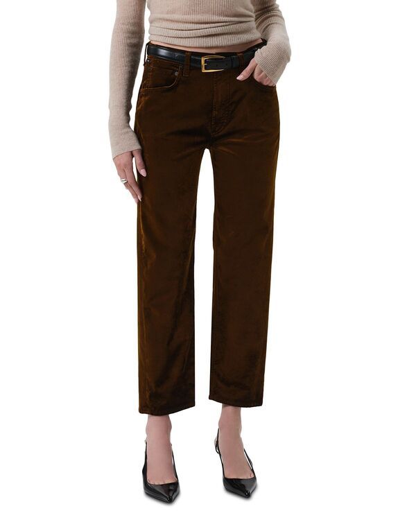 シチズンズ オブ ヒューマニティ レディース ボトムス デニムパンツ ストレート ジーンズ Citizens of Humanity Delfina High Rise Straight Leg Jeans in Golden