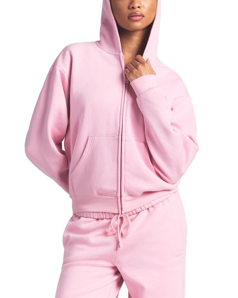 スキムズ レディース アウター パーカー・スウェット コットン フリース SKIMS Cotton Fleece Full Zip Hoodie Halite