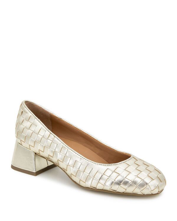 ケネスコール レディース シューズ パンプス Gentle Souls by Kenneth Cole Womens Lancine Woven Pumpsoft Gold ゴールド