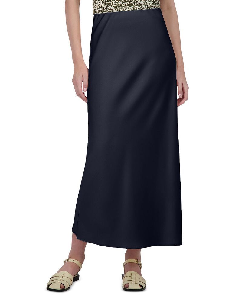 ポイント レディース ボトムスカート サテン Point Satin Slip Skirt Dusk Navy ネイビー