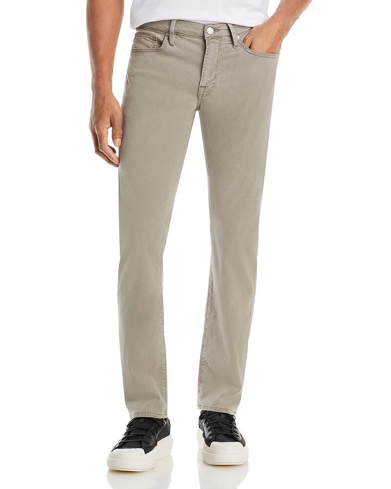 フレーム メンズ ボトムス カジュアルパンツ FRAME LHomme Slim Brushed Twill Pantstone Gray グレー