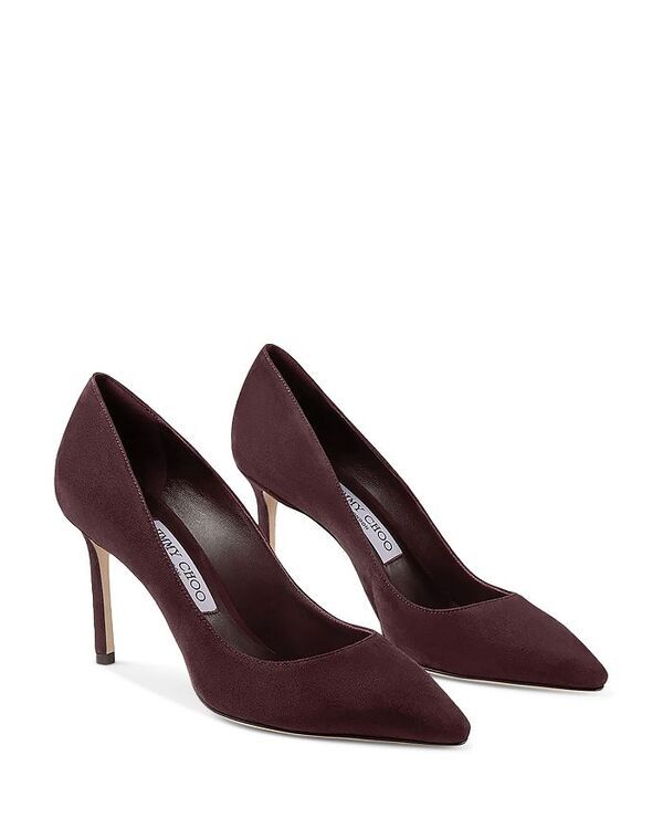 ジミーチュー レディース シューズ パンプス Jimmy Choo Womens Romy 85 PointedToe Pumps Deep Merlot