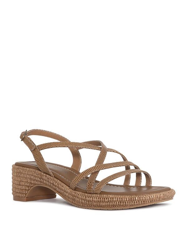 ドナルドプリネール レディース シューズ サンダル ヒール Donald Pliner Womenslip On Strappy Espadrille Higheel Sandalsaddle