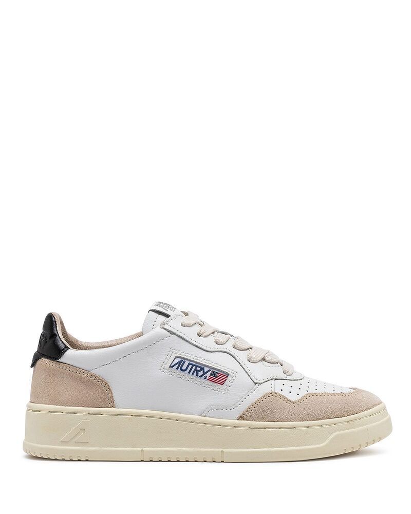 オートリ メンズ シューズ スニーカー Autry Mens Medalist Low Top Sneakers Ecru エクリュ