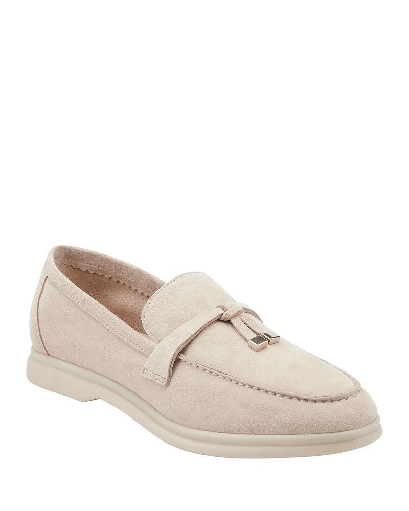 マーク・フィッシャー レディース シューズ パンプスエード ローファー Marc Fisher LTD Womens Yanelli Suede Slip On Loafer Flats Light Natural