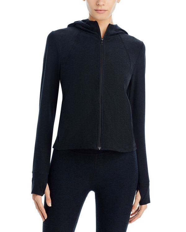 ビヨンドヨガ レディース アウター パーカー・スウェット Beyond Yoga Spacedye High Energy Hoodie Darkest Night