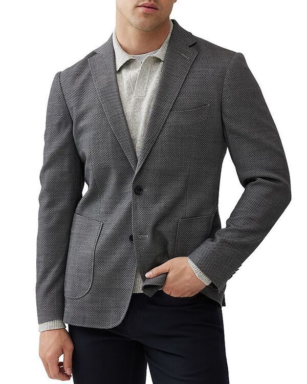 ロッドアンドグン メンズ アウター ジャケット・ブルゾン スリムフィット ジャケット Rodd Gunn Haldon Button Front Slim Fit Jacket Grey グレー