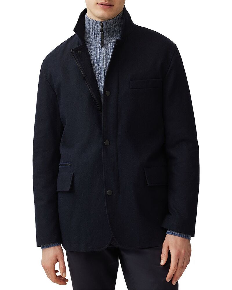 ロッドアンドグン メンズ アウター ジャケット・ブルゾン Rodd Gunn Rodd and Gunn Longbush Jacket Navy ネイビー