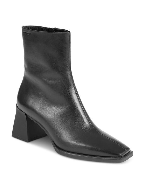 ヴァガボンド レディース シューズ ブーツ・レインブーツ ヒール Vagabond Shoemakers Vagabond Womens Hedda Square Toe Higheel Boots Black ブラック
