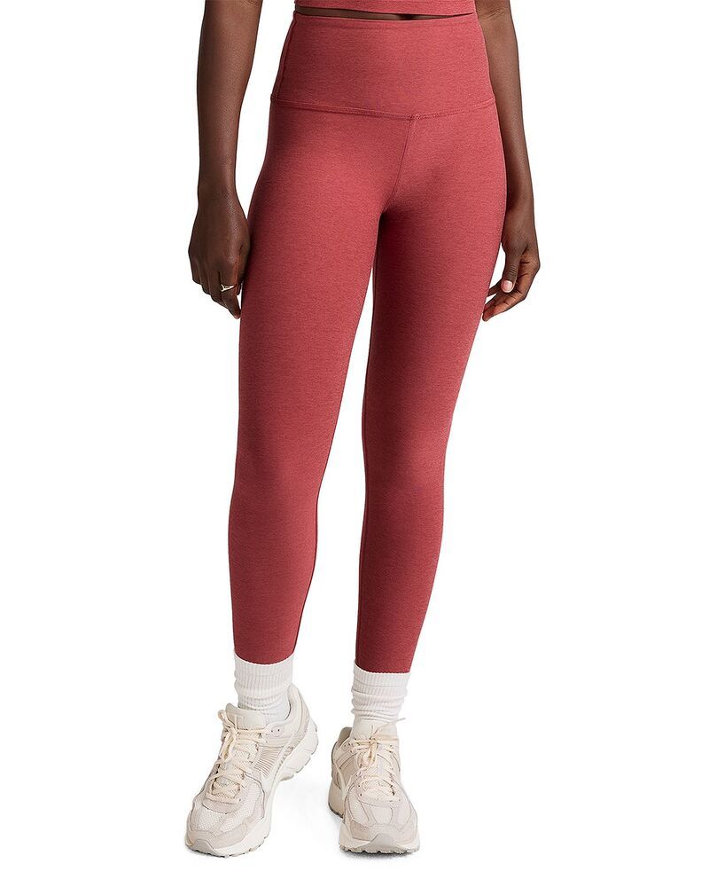 ビヨンドヨガ レディース ボトムス レギンス ミディ Beyond Yoga Spacedye Caught In The Midi High Waisted Legging Faded Rose Heather ヘザー