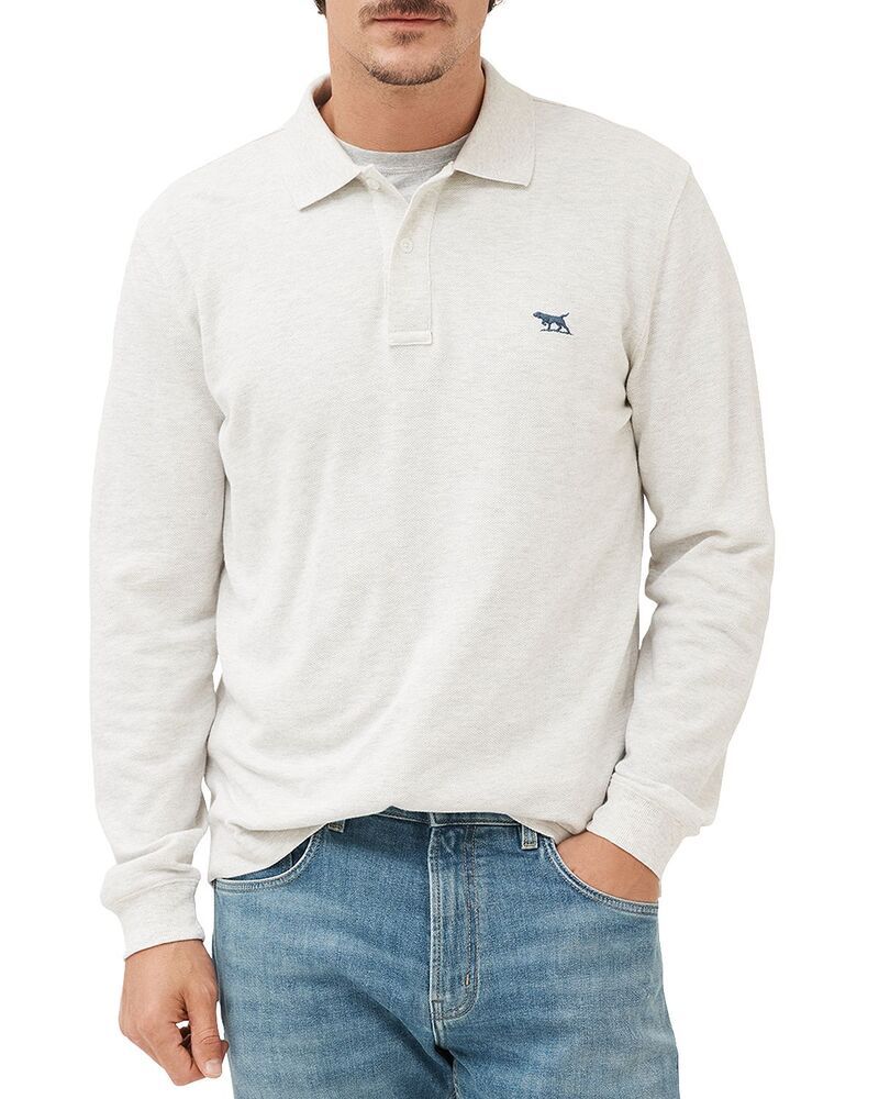 ロッドアンドグン メンズ トップス ポロシャツ Rodd Gunn Long Sleeve Sports Fit Gunn Polo Cloud