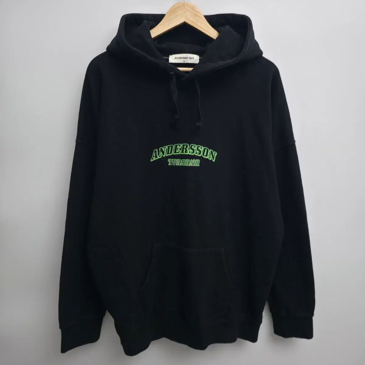 XL アンダースンベル ブラック フーディー