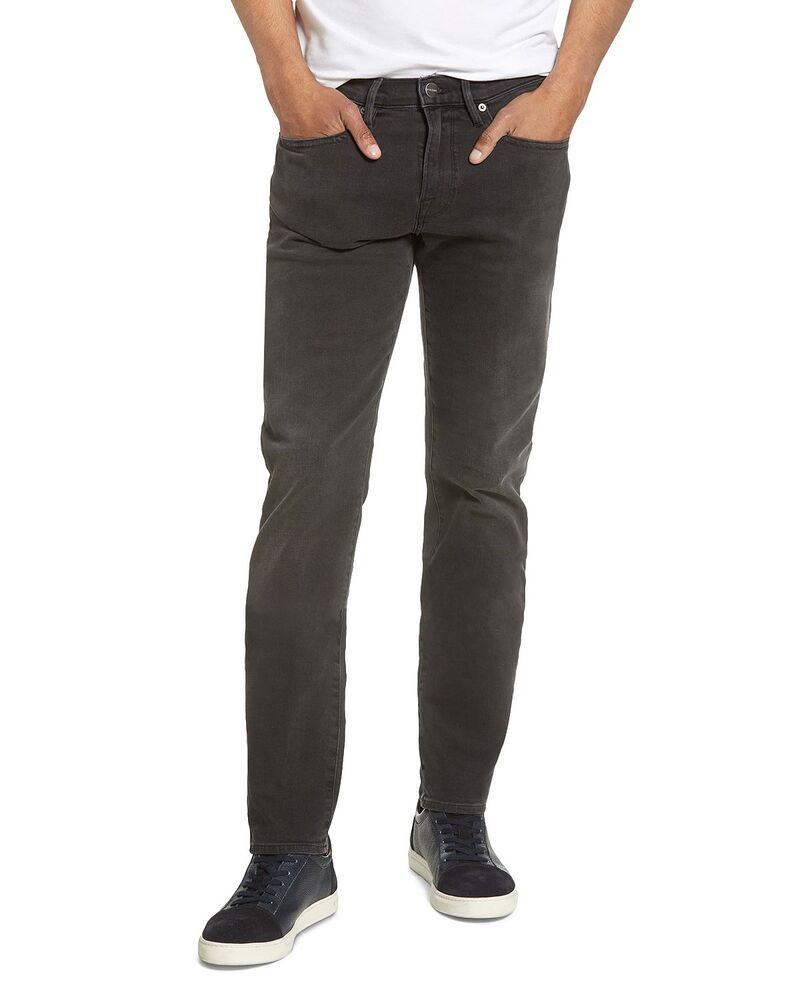 フレーム メンズ ボトムス デニムパンツ スリムフィット ジーンズ FRAME LHomme Slim Fit Jeans Fade To Gray グレー