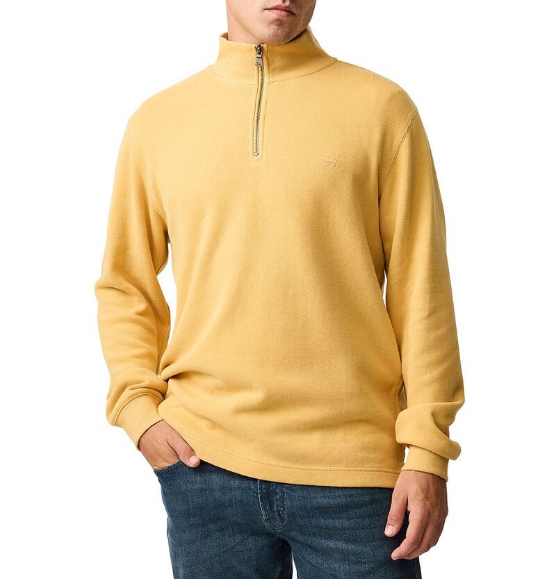 ロッドアンドグン レディース アウター ニット・セーター ハーフジップ Rodd Gunn Alton Ave Quarter Zip Sweater Mustard マスタード