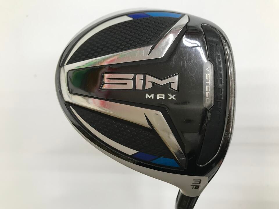 テーラーメイド　SIM MAX　15度　TENSEI BLUE TM50　SRフレックス　フェアウェイウッド　中古　ゴルフドゥ！水戸店【最短即日発送】