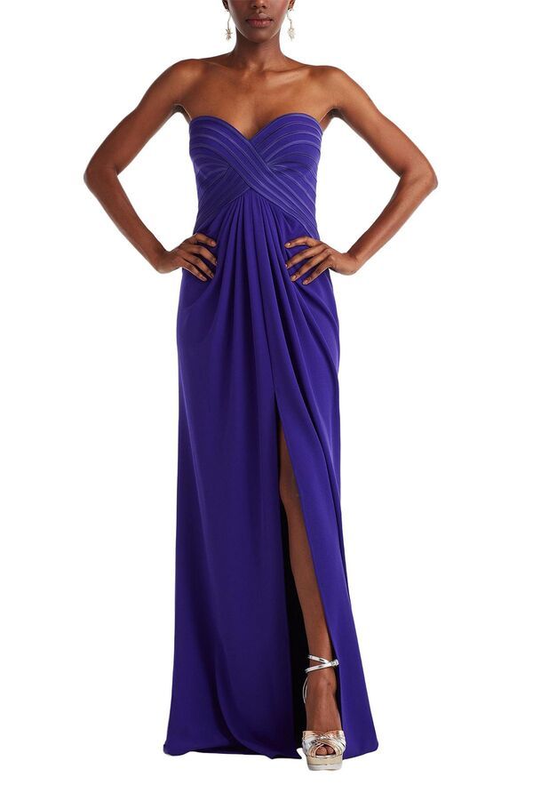 TADASHI SHOJI タダシショージ PURPLE ロングフォーマルドレス 「10