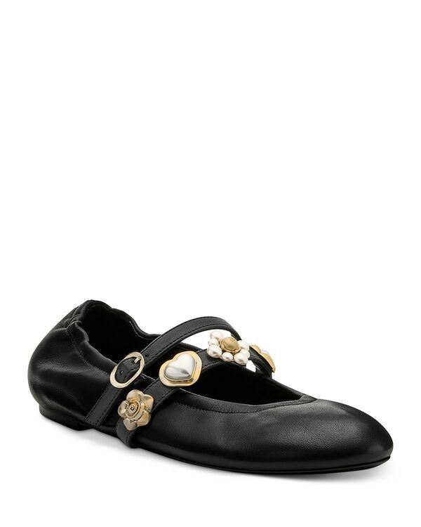 スチュアート ワイツマン レディース シューズ パンプス Stuart Weitzman Womensocharming Mary Jane Flats Black ブラック