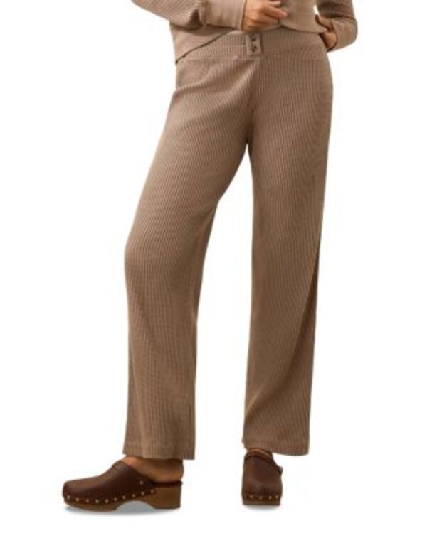 ファレティ レディース ボトムス カジュアルパンツ Faherty Apres Waffle Pants Light Grey グレー