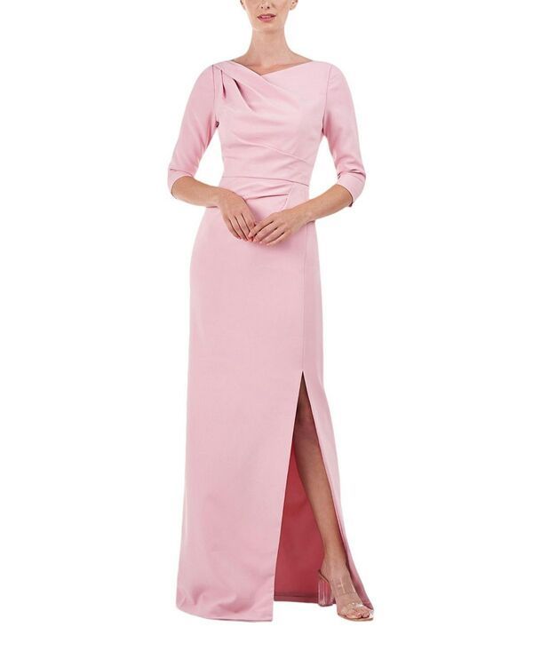 ケイ アンジャー レディース トップス ワンピース Kay Unger Margerite Column Gown Pink Mauve ピンク