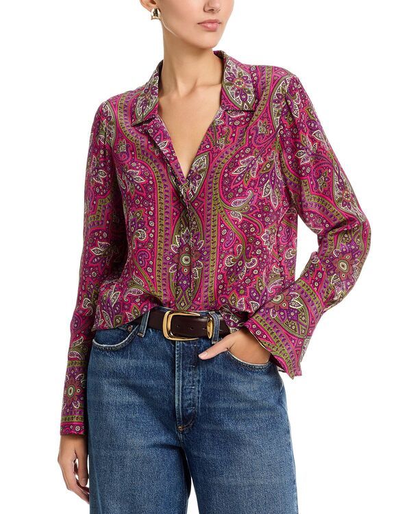 コビーハルペリン レディース トップス シャツ ブラウス Kobi Halperin Sawyer Blouse Poppy Multi マルチカラー