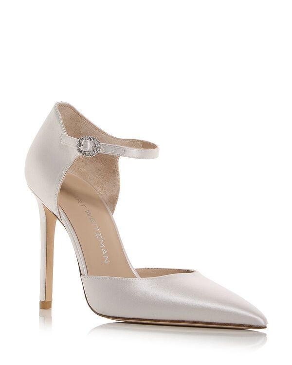 スチュアート ワイツマン レディース シューズ パンプス Stuart Weitzman Womens Kensington Pointed Pumps Cream クリーム