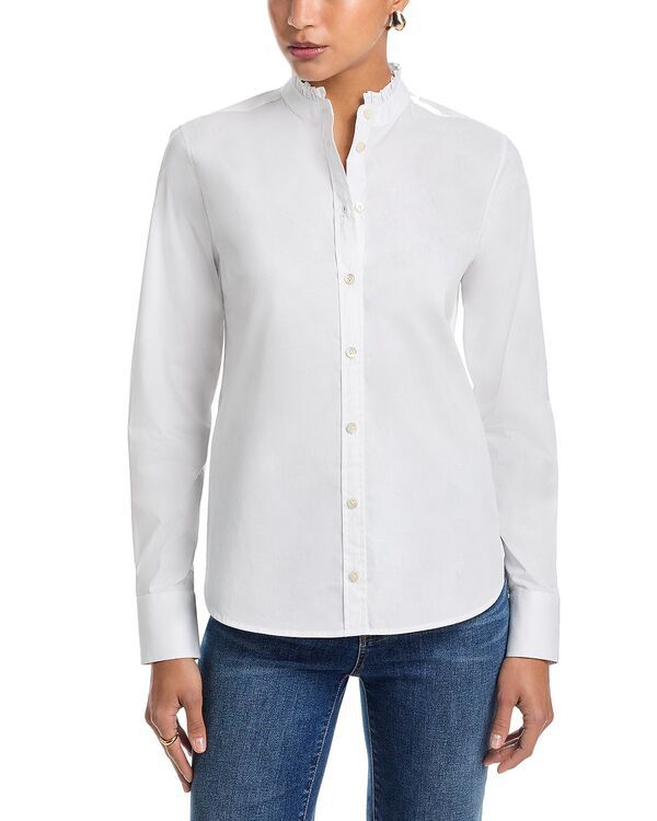 ヴェロニカ ベアード レディース トップス シャツ Veronica Beard Bayshirt White ホワイト