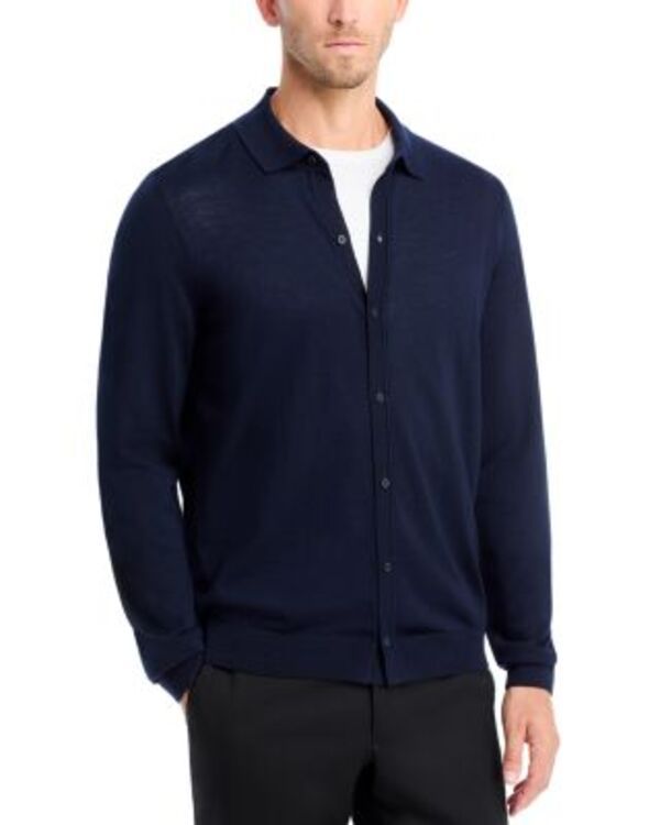 ボス メンズ アウター ニット・セーター BOSS Helbert Sweater Medium Grey グレー