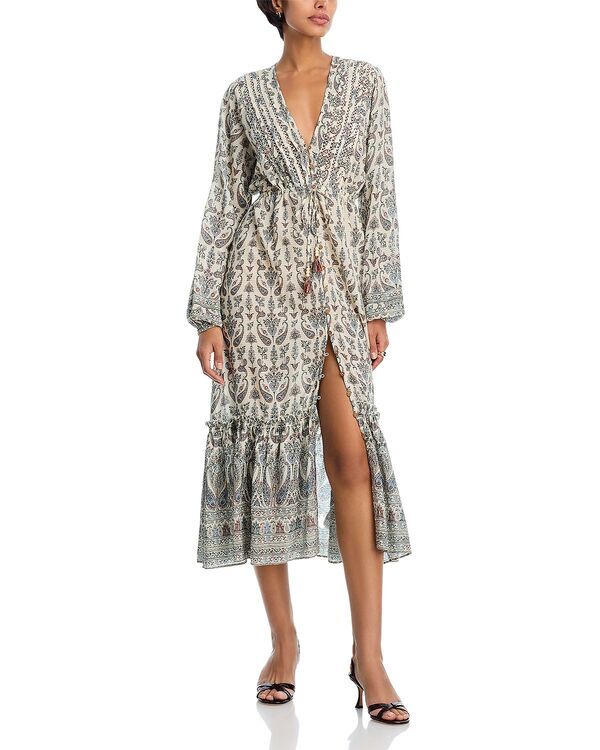 ヴェロニカ ベアード レディース トップス ワンピース ミディ Veronica Beard Vani Midi Dress Ecru Multi エクリュ