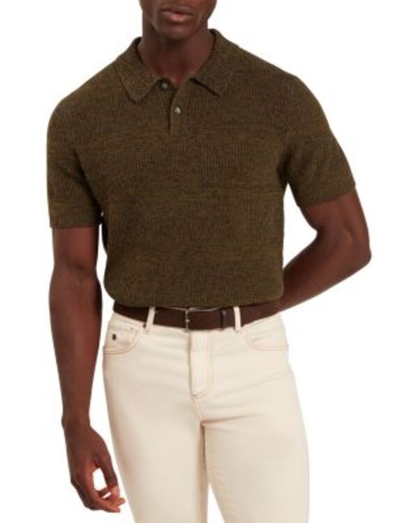 テッドベーカー メンズ トップス ポロシャツ Ted Baker Mavik Twistitch Polo Shirt BrownTan ブラウン