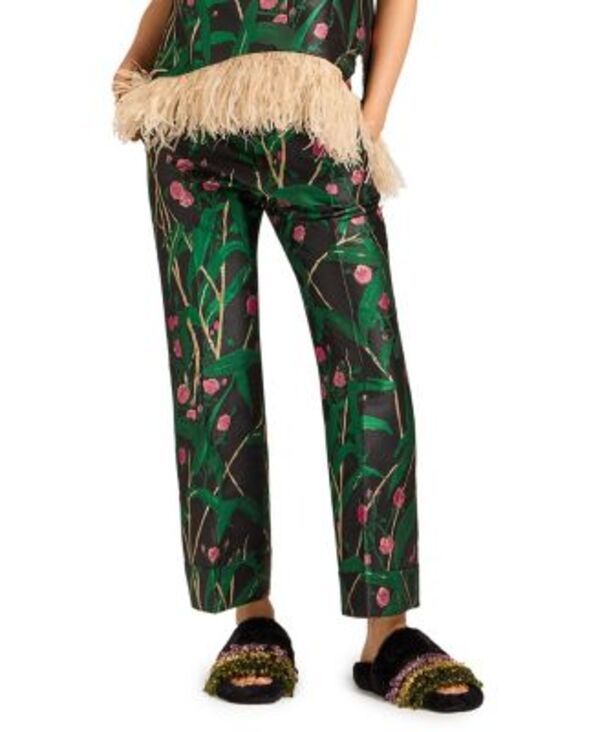 ラ・ダブル・ジェイ レディース ボトムス カジュアルパンツ La DoubleJ Hendrix Pants Bamboo Jacquard Bamboo Jacquard Black ブラック