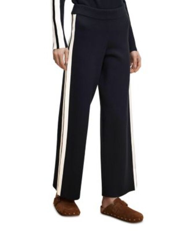 ヴェロニカ ベアード レディース ボトムス カジュアルパンツ ニット Veronica Beard Jenkins Knit Pants Navy ネイビー