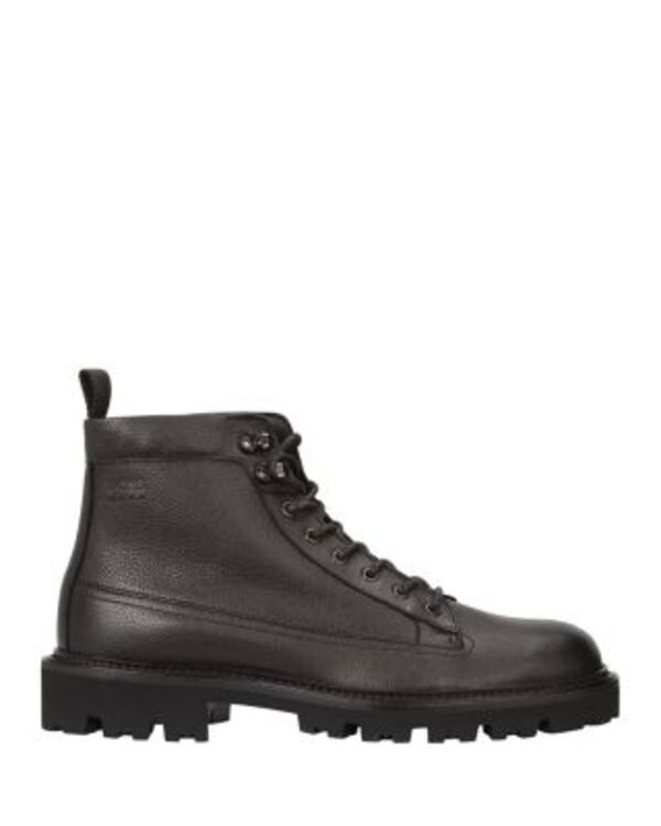 ボス メンズ シューズ ブーツ・レインブーツ BOSS Mens Julyo Boots Dark Brown ブラウン