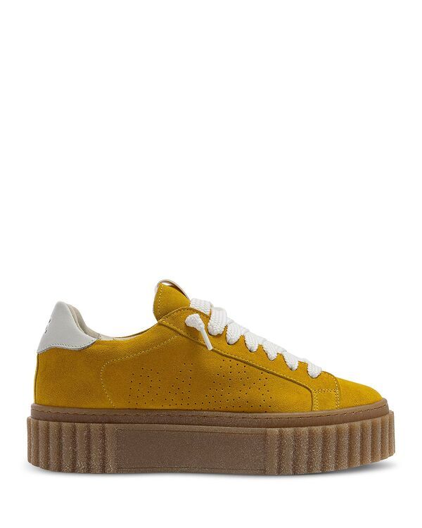 ピーフォーフォーエイト レディース シューズ スニーカー P448 Womens Creeper Sneakers Yellow イエロー