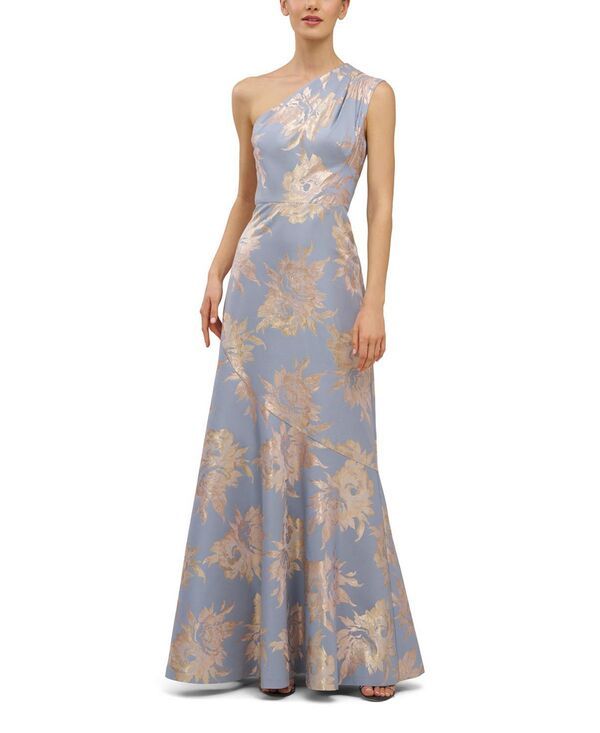 ケイ アンジャー レディース トップス ワンピース Kay Unger Gianella Gown Blue ブルー