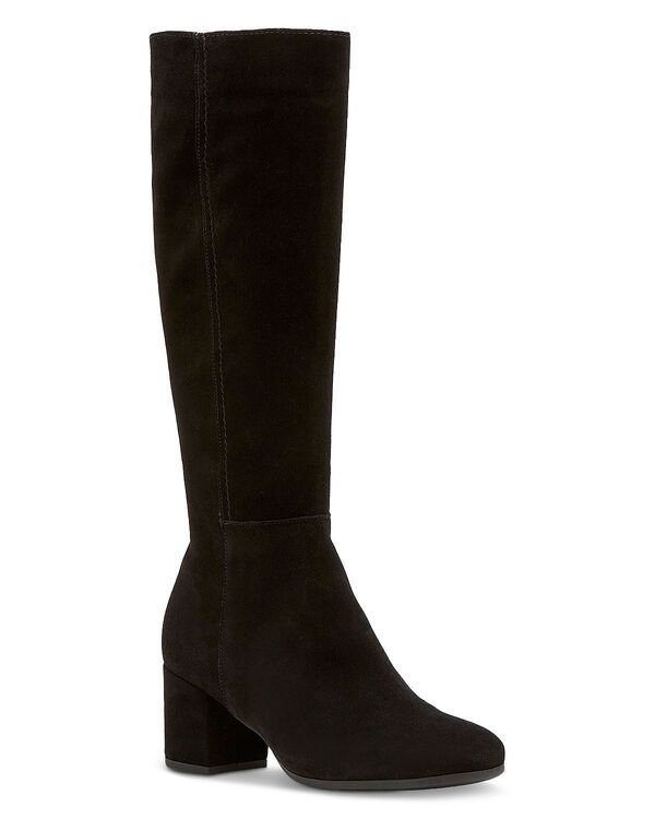 ラカナディアン レディース シューズ ブーツ・レインブーツ トール スエード La Canadienne Womens Jaxson City Dry Suede Tall Boots Black ブラック