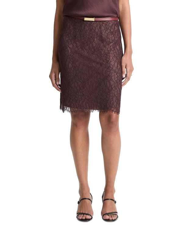 ヴィンス レディース ボトムスカート レース Vince Lace Skirt Fig